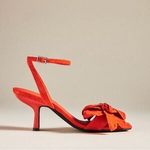 Jeffrey Campbell Vibrant Orange Heels